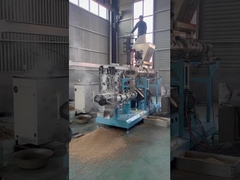 Alimentation de flottement de vis jumelle faisant le granule de nourriture pour poissons de chiot de machine faisant la machine