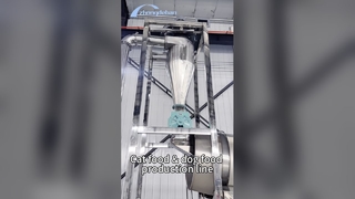 Chaîne de production de l'extrudeuse 500kg/h d'aliments pour animaux de compagnie de poissons