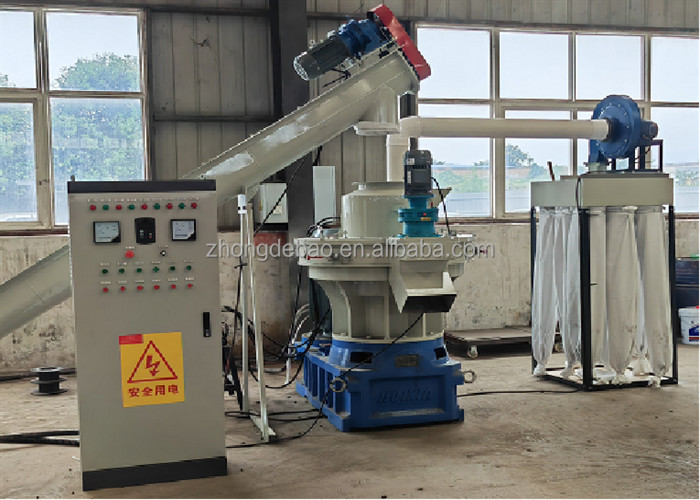 L'anneau vertical de capacité élevée meurent sciure de machine de granule de biomasse traitant la machine en bois de granule avec du CE