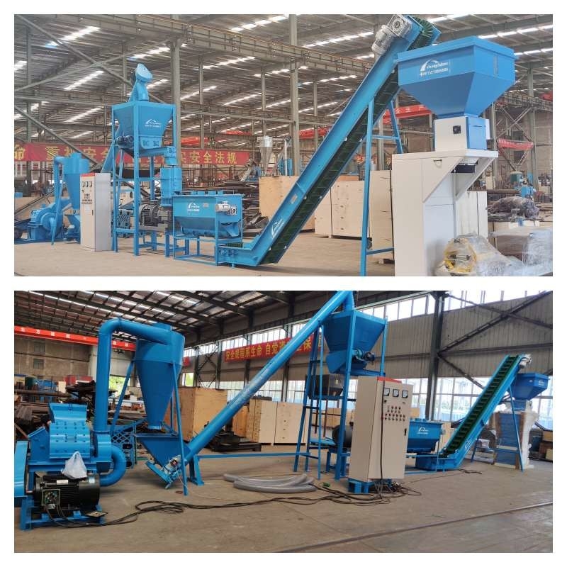Ligne de production de granulés de bois de 500 kg/h avec garantie de 2 ans et certification CE