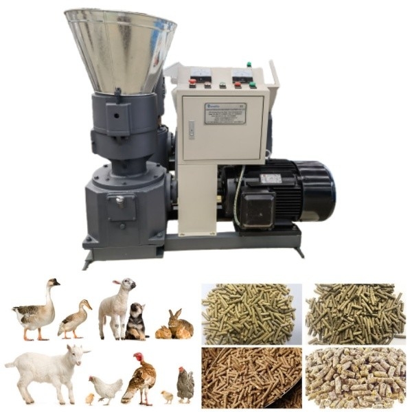 Approprié à la capacité du moulin 50-1200kg/H de granule d'alimentation de blé d'arachide de cosse de riz de volaille