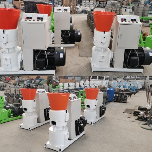 le diesel de la capacité 80-1000kg/granule entraîné par un moteur électrique d'alimentation de machine de granule d'alimentation des animaux fraisent facile actionnent la fabrication d'alimentation de volaille