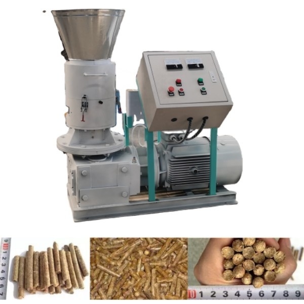 Moulin en bois de granule de rouleau de biomasse de sciure de machine mobile de granule pour le granule faisant la machine plate de granule de matrice