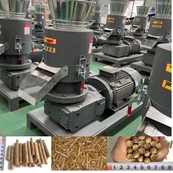 Moulin en bois de granule de rouleau de biomasse de sciure de machine mobile de granule pour le granule faisant la machine plate de granule de matrice