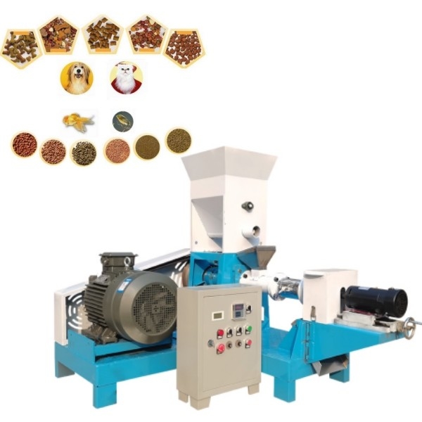 les poissons de flottement de machine de Cat Pet Dog Food Extruder de la capacité 100-500kg/H alimentent la chaîne de production machines de développement d'alimentation