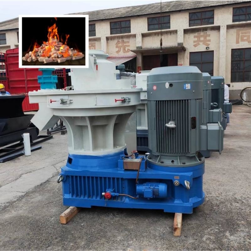 moulin de 1t/H Ring Die Biofuel Wood Pellet pour Chips Waste Wood Pelletizer en bois