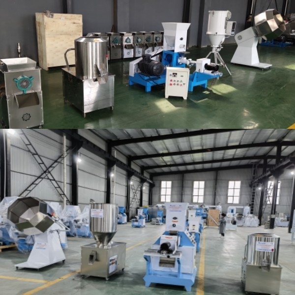 chaîne de production de flottement d'alimentation de poissons de chien de chat d'alimentation de machine animale d'extrudeuse avec la bonne capacité élevée