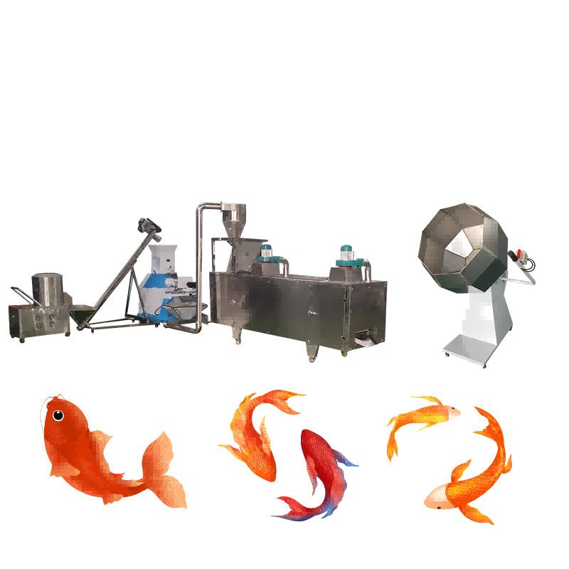 Les poissons de flottement d'acier inoxydable alimentent la chaîne de production convoyeur de vis de 0.75kw