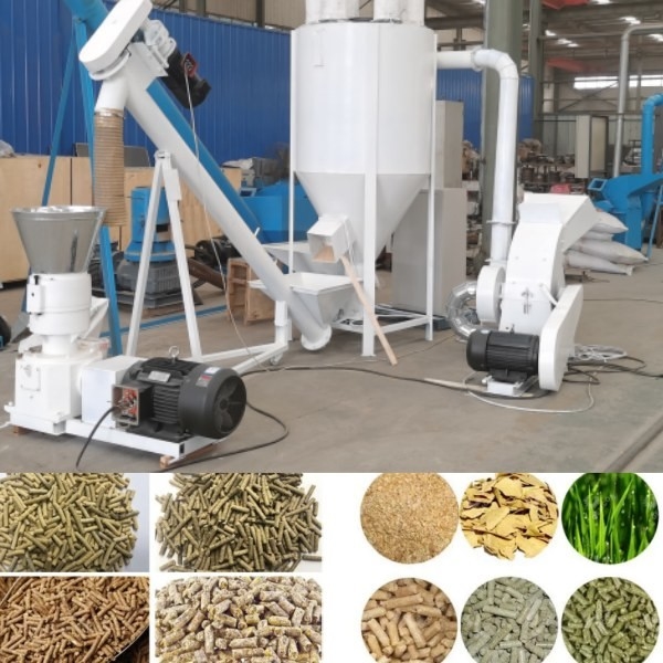 Chaîne de production animale d'alimentation des animaux de la machine 100-1200kg/H de fabricant d'alimentation de poulet
