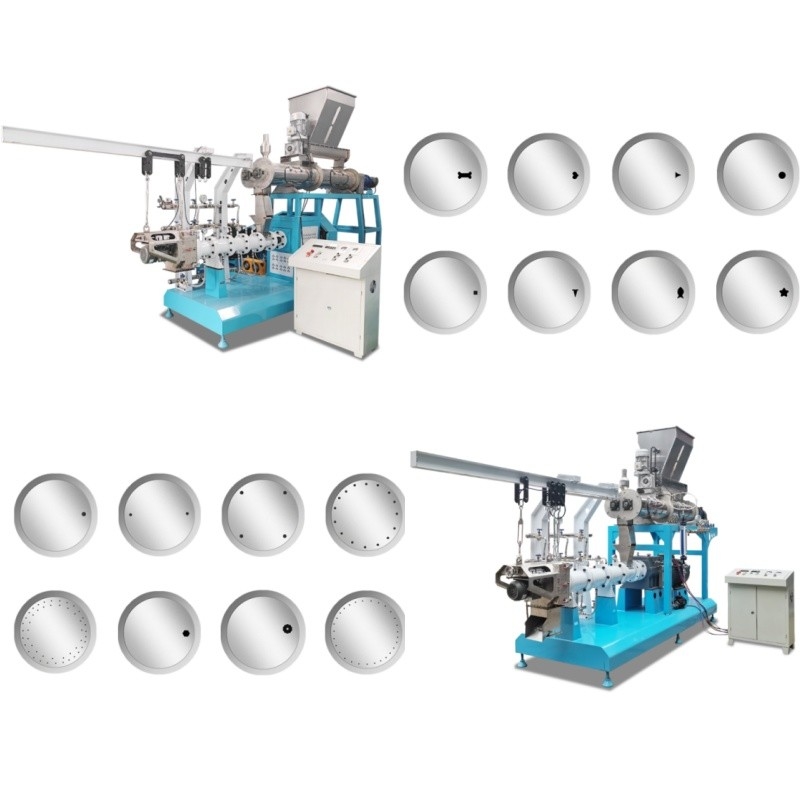 Granule de flottement d'alimentation de poissons d'OEM 0.8-12mm faisant l'extrudeuse de nourriture de chien de machine