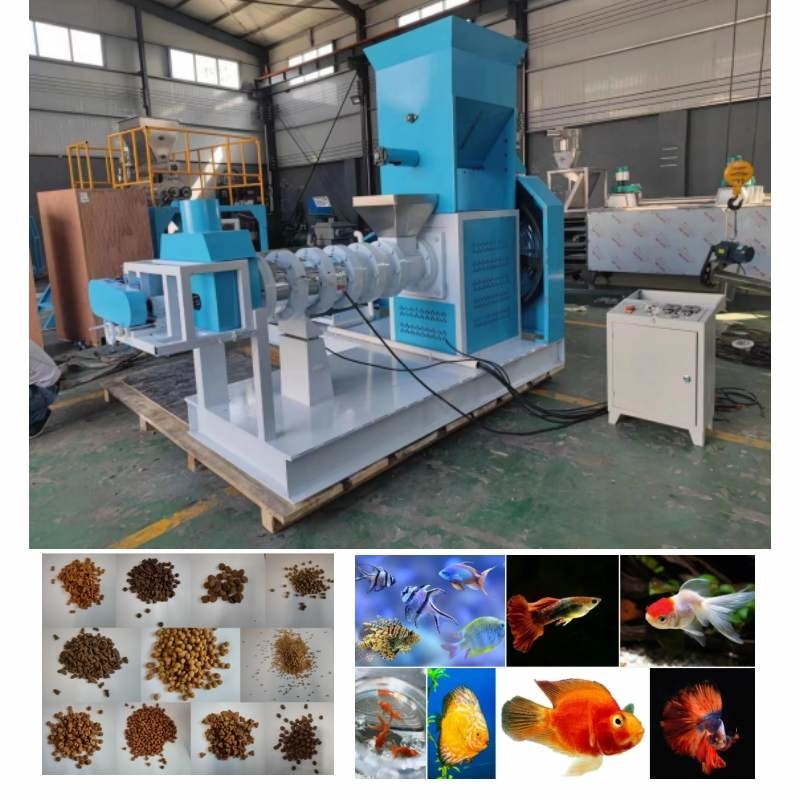 Machine sèche d'extrudeuse d'alimentation de 2 d'an poissons de garantie avec le certificat de la CE