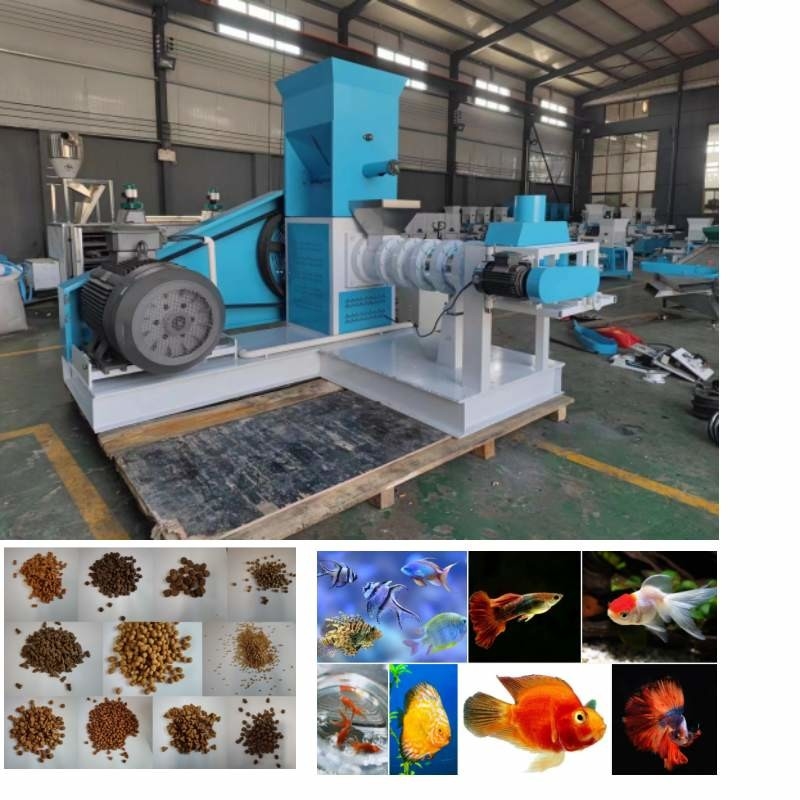 Machine sèche d'extrudeuse d'alimentation de 2 d'an poissons de garantie avec le certificat de la CE