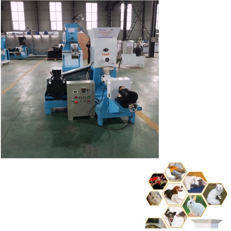 Machine sèche d'extrudeuse d'alimentation de 2 d'an poissons de garantie avec le certificat de la CE