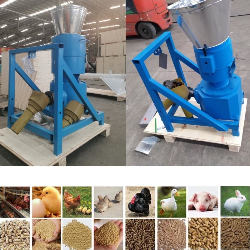 Moulin de granule de PTO/pelletiseur de machine granule d'alimentation conduits par tracteur pour l'alimentation des animaux