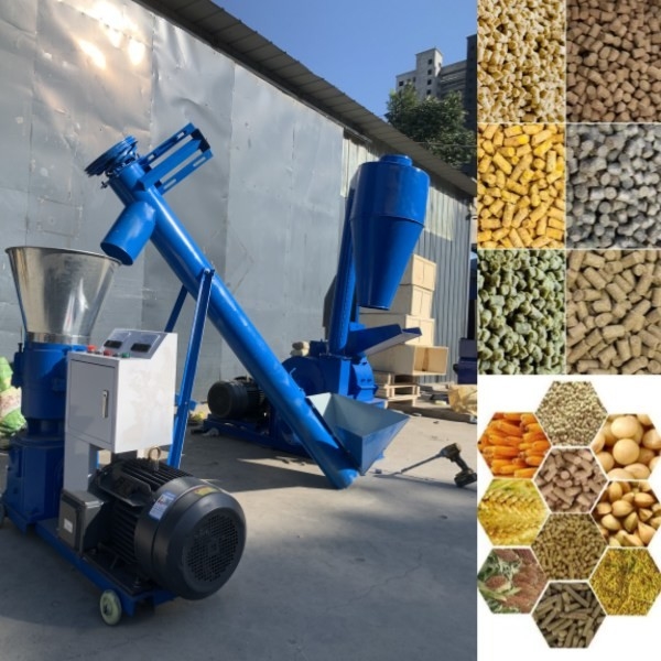 taille finale de granule du moulin 1-12mm de granule de matrice d'appartement de fabricant de granule de l'alimentation des animaux 100-1200kg/H