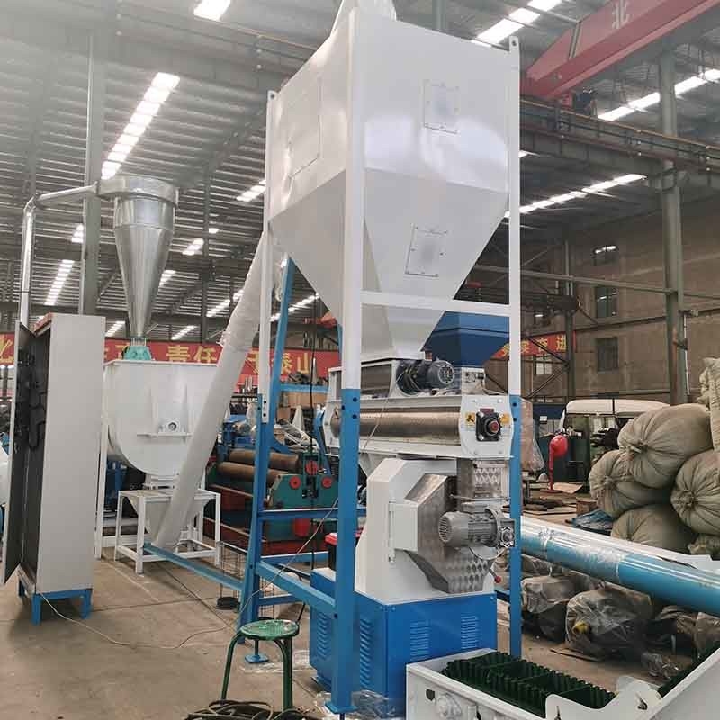 Chaîne de production de granule d'alimentation des animaux de 5 t/h granule d'alimentation de vache à porc faisant la machine