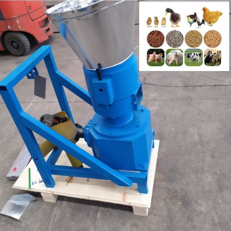 moulin de granule de 10-80hp PTO pour le tracteur parfait pour des granules d'alimentation des animaux