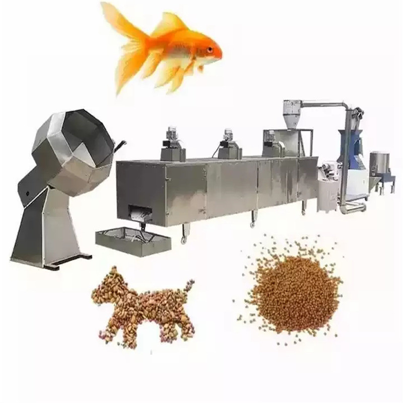 Chaîne de production de flottement d'alimentation des poissons 500KG/H CE ornemental d'extrudeuse de nourriture pour poissons