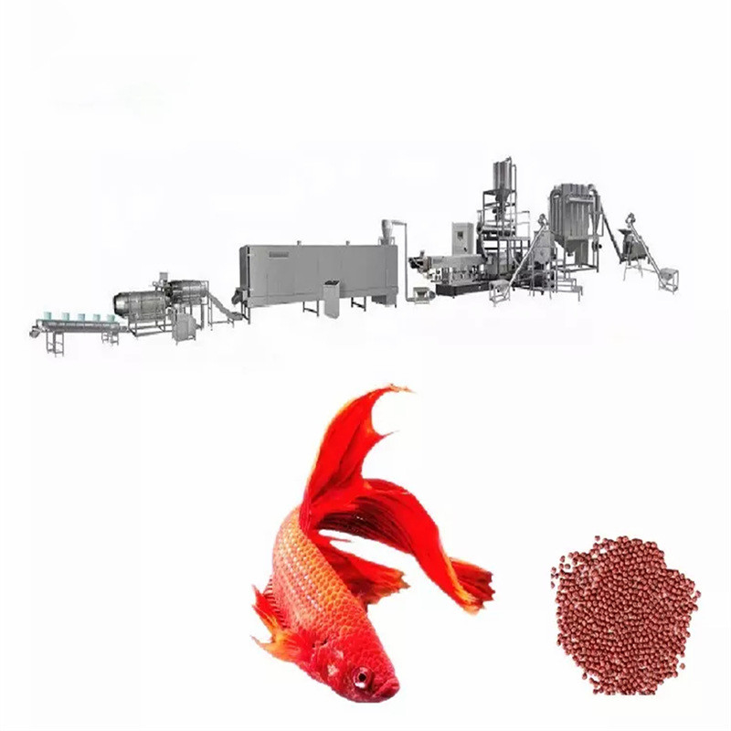 chaîne de production d'alimentation d'animal familier de 0.8-10mm ligne de flottement d'alimentation de poissons de 1-20ton/H