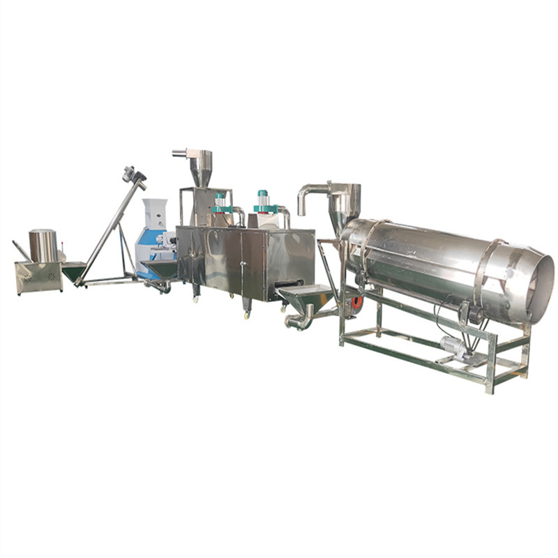 chaîne de production d'alimentation d'animal familier de 0.8-10mm ligne de flottement d'alimentation de poissons de 1-20ton/H