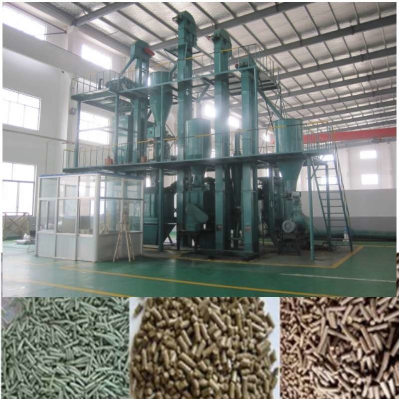 Chaîne de production de granule d'alimentation des animaux de la CE machine de granule d'alimentation de lapin de Ring Die 1-10 TPH