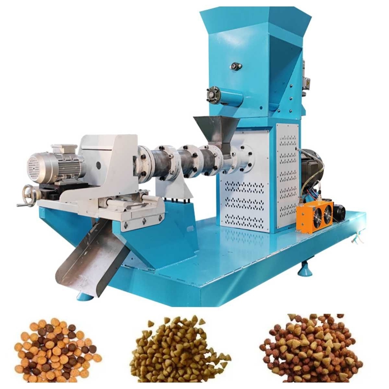 petite machine de flottement 2.5mm-6mm d'alimentation de poissons des poissons 200-500kg/H d'extrudeuse sèche d'alimentation