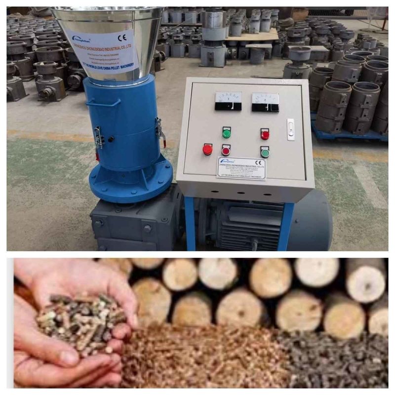 granule de sciure de biomasse du moulin 10-80hp de granule de 500-1000kg/H PTO faisant la machine avec du CE