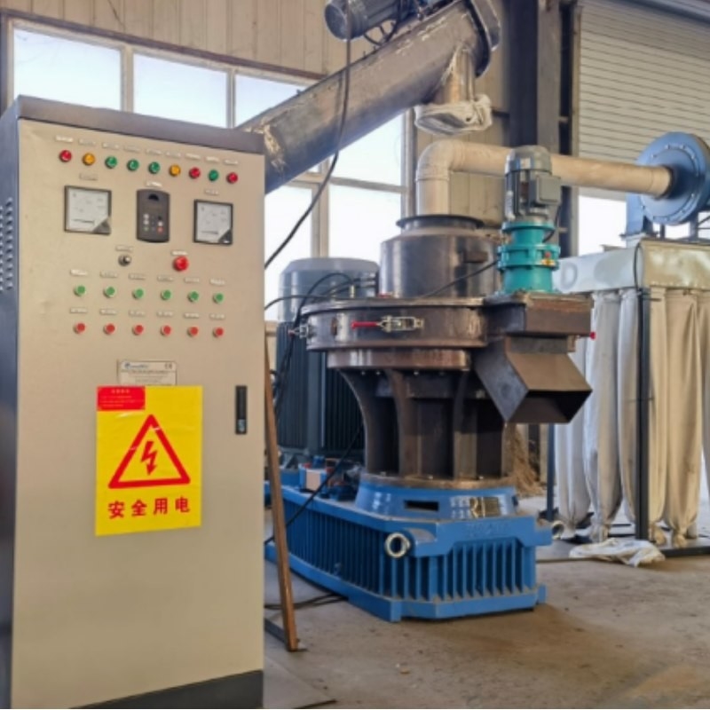 Moulin à granulés de bois automatique 1-4 T/H, anneau de carburant en bois, Machine à granulés d'alimentation