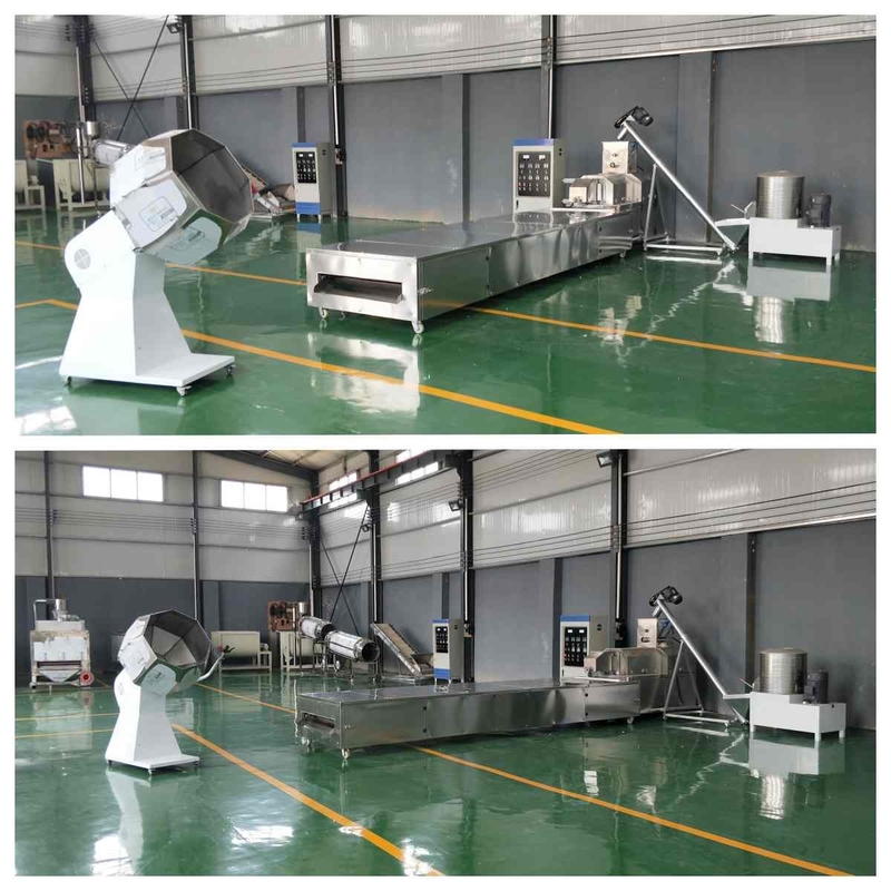 Chaîne de fabrication sèche d'aliment pour animaux familiers d'alimentation de poissons de Cat Food Making Machine 37-160kw de chien