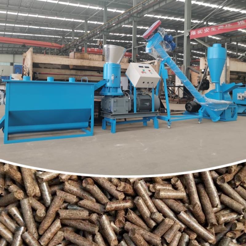 Petit CE en bois en bois d'usine de granule de l'installation de transformation de granule 400-600kg/H