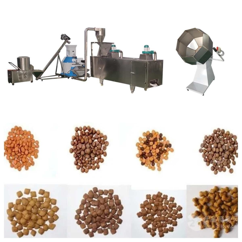 Les poissons de flottement automatiques alimentent la chaîne de production ligne de production alimentaire d'animal familier d'alimentation de poissons