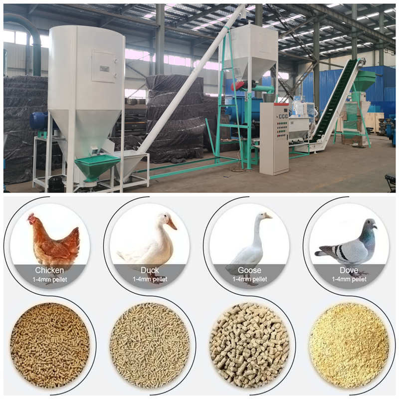Moulin de granule de luzerne de la machine 0.5-30 Tons/H de Ring Die Animal Feed Processing