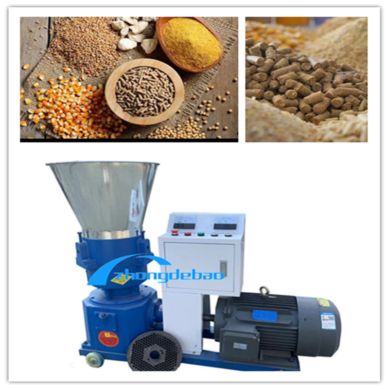 machine de granule d'alimentation de poulet du fabricant 80-100kg/H de granule d'alimentation du porc 7.5kw petite