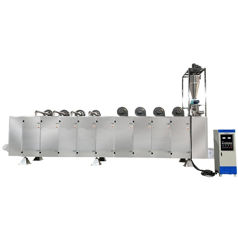 Ligne de production d'aliments pour cois et ligne de production d'extrudeuses flottantes pour aliments ornementaux