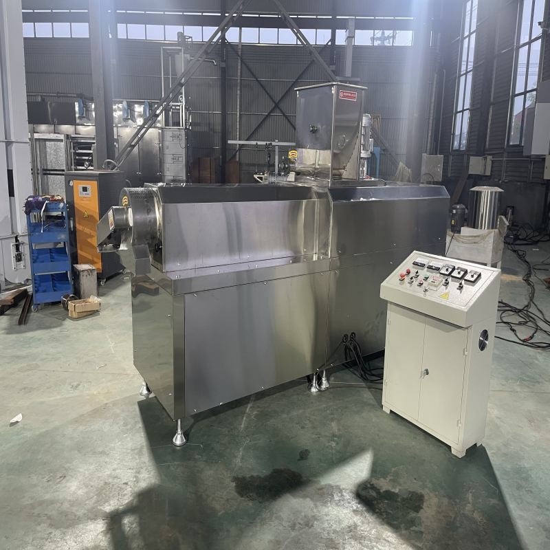 500 kg/h Extrudeuse de type sec pour aliments pour poissons en acier inoxydable