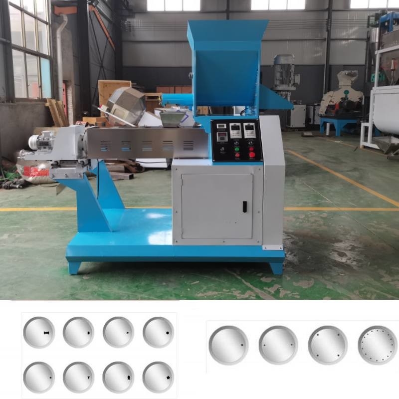 Moulin à extruder de soufflage à alimentation à vis unique avec 1 mm-20 mm pour l'alimentation des animaux/animaux de compagnie