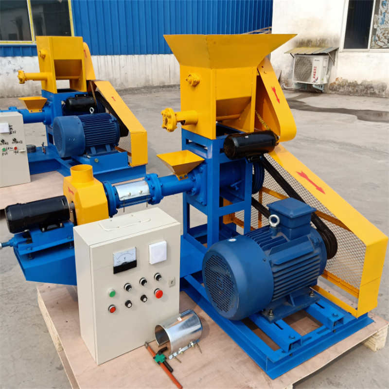 100-120 kg/h Extrudeuse de type sec pour aliments pour poissons Haute efficacité
