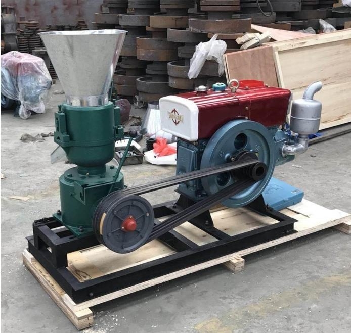 22HP moulin à granulés de fourrage personnalisation de la couleur pour l'alimentation des poulets