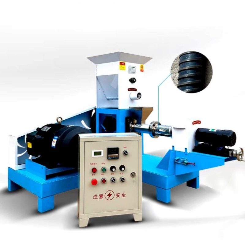 Fabrication de nourriture pour chiens secs pour chats Machine d'extrusion de nourriture pour poissons Production d'aliments pour animaux de compagnie