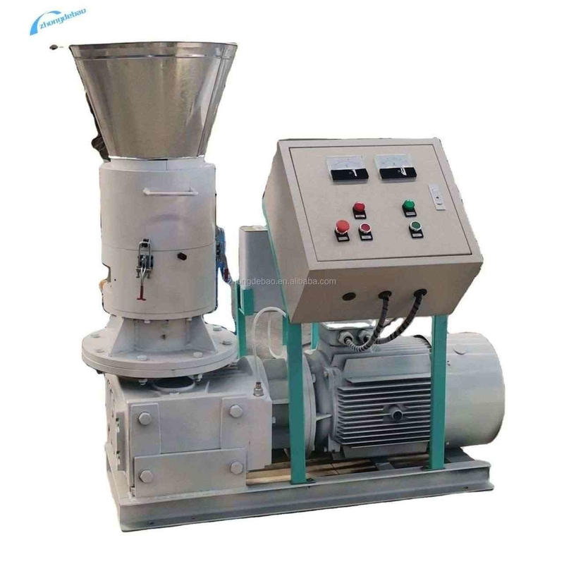 Moulin à pellets de bois à rouleaux mobiles 250-350 kg/h pour pellets de sciure de biomasse