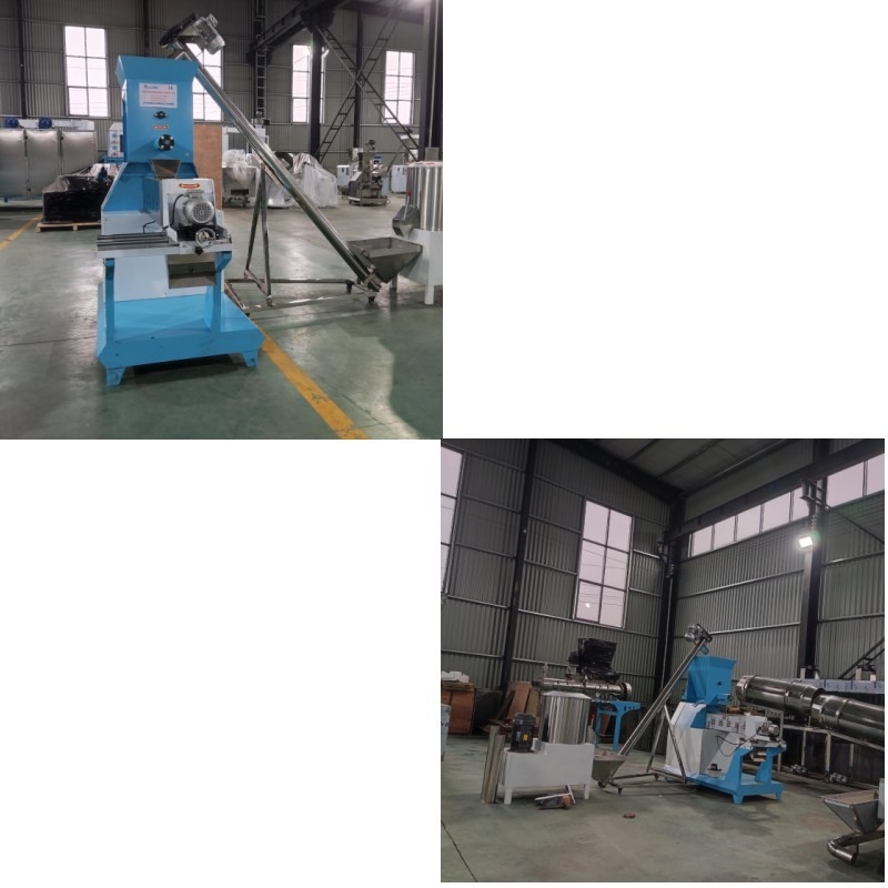 Extrudeuse de nourriture pour poissons de type sec à haute performance 160 kW