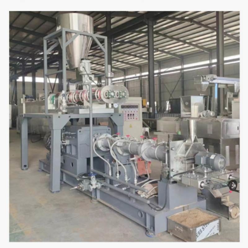 Machine d'extrusion d'aliments flottants entièrement automatique
