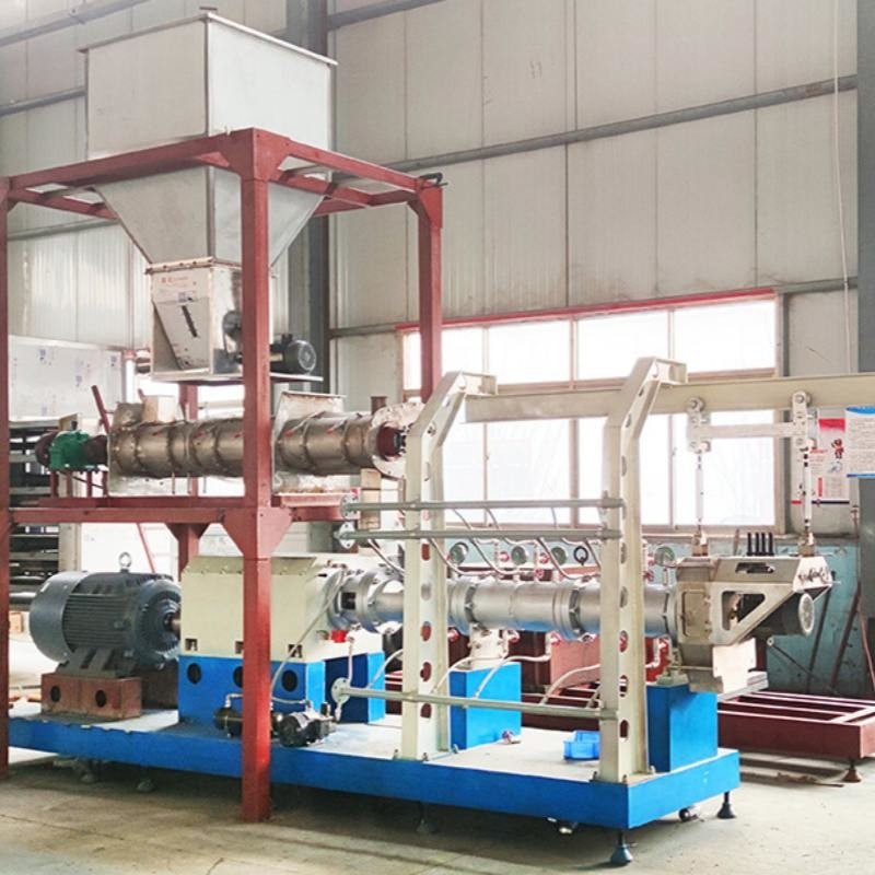 Machine d'extrusion d'aliments flottants entièrement automatique