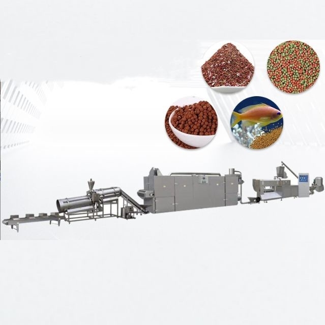 Machine d'extrusion d'aliments flottants entièrement automatique