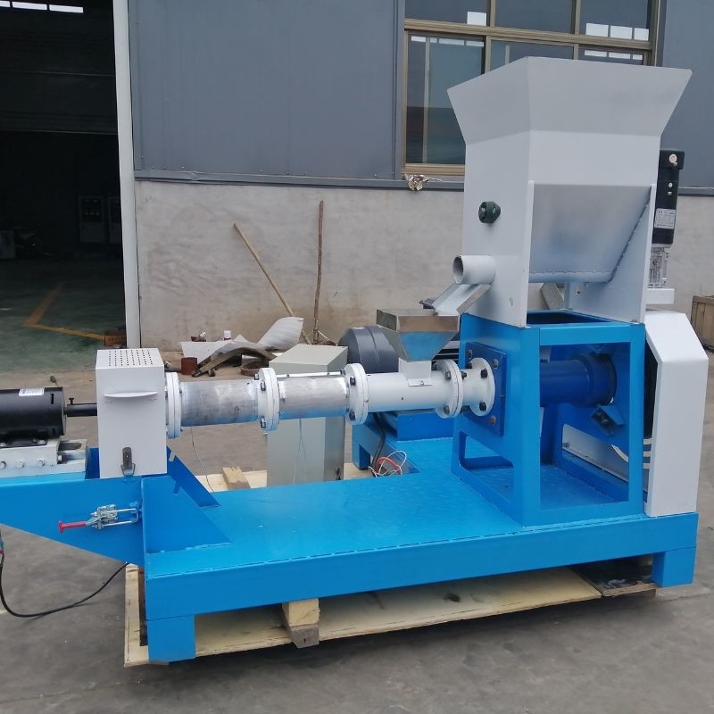 60 kg/h - 100 kg/h extrudeuse à granulés de crevettes pour les engrais de pêche à sec