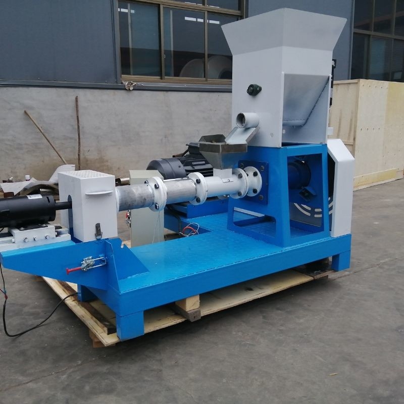 0.4kw 22HP machine à pellets de type sec pour aliments pour poissons Extrudeuse flottante pour aliments pour poissons