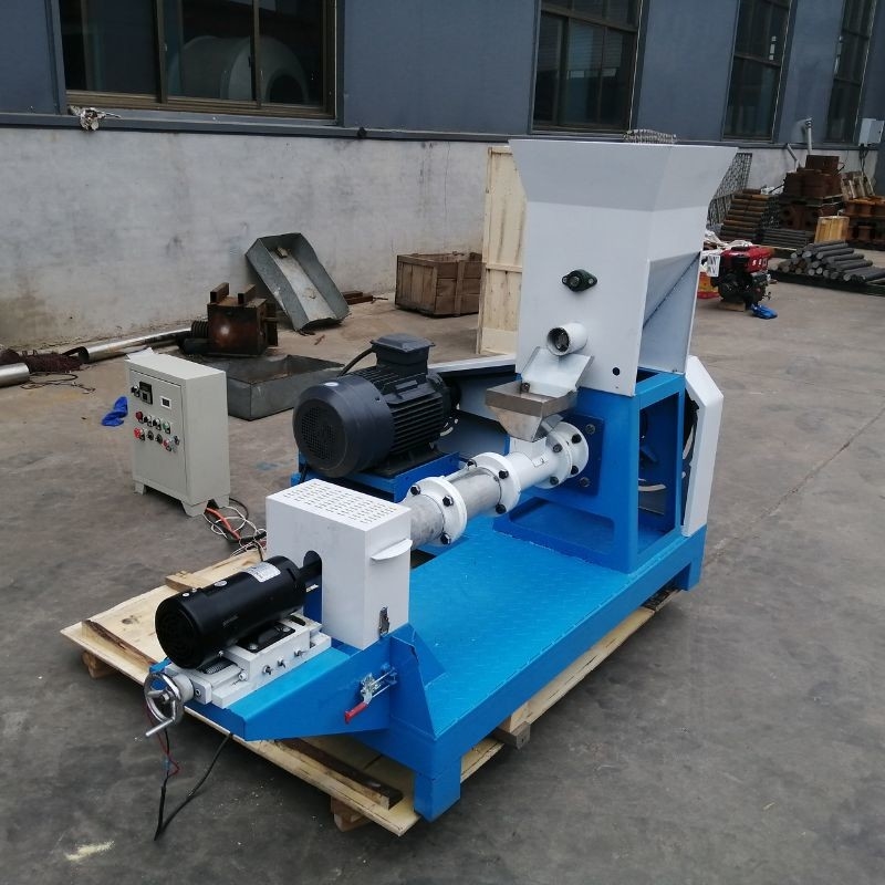 Machine d'extrusion de graines de soja à haute teneur en matières grasses Extruseuseuse Soya Soya Machine de fabrication de farine de soja Aqua Soya Maïs Stick Extruseuseuse d'aliments