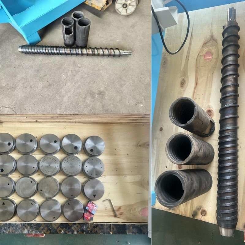 0.4kw 22HP machine à pellets de type sec pour aliments pour poissons Extrudeuse flottante pour aliments pour poissons