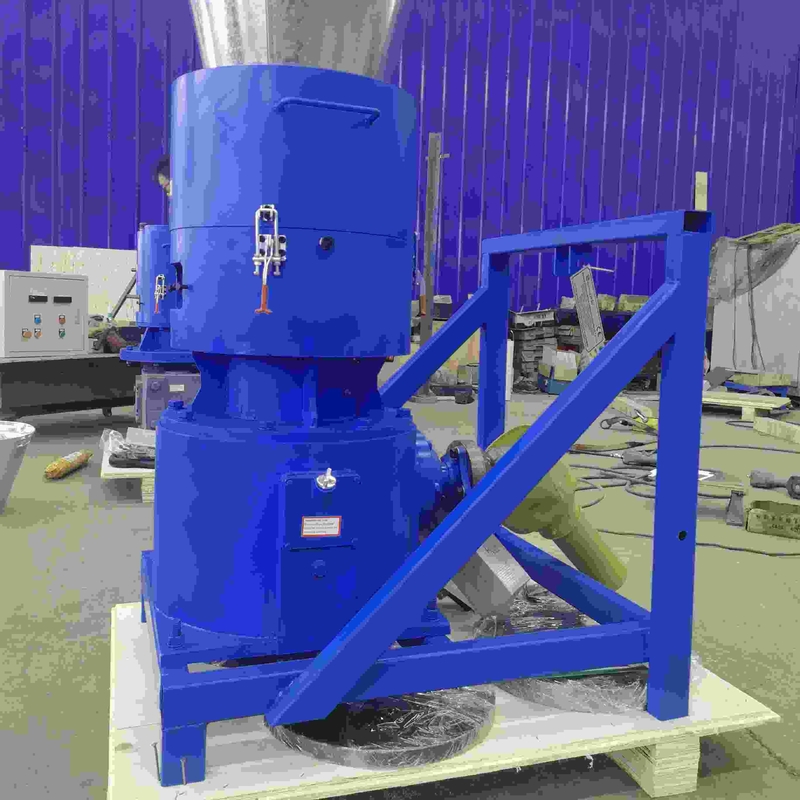 Fabrication de granulés à commande PTO en boîtier en bois avec une production de 80 à 1000 kg/h pour la production de granulés en bois