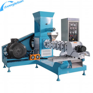 Machine à extruder à vis de 1800 à 2000 kg/h pour la fabrication d'aliments pour animaux de compagnie et pour poissons flottants